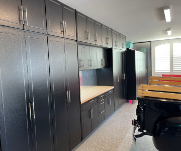 Custom Cabinet Garage Transformation in Denver